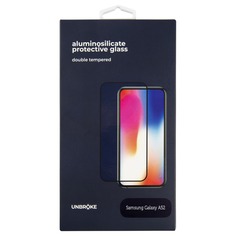 Защитное стекло UNBROKE для Samsung Galaxy A52, чёрная рамка