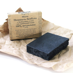 ELIBEST Натуральное мыло с бамбуковым углем для проблемной кожи "Нежность бамбука"