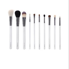 Набор профессиональных кистей для макияжа Pro 10 White Bmake Up