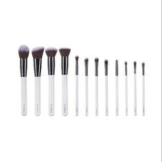 Набор кистей для макияжа 12 штук b. White. Bmake Up