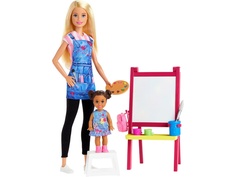 Кукла Mattel Barbie Профессии Учитель рисования DHB63_GJM29