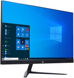 Моноблок 23.8&#039;&#039; iRu Office P2313 1551256 i3 10100/8GB/240GB SSD/UHD Graphics 630/GbitEth/WiFi/BT/cam/DOS/черный