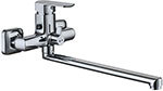 Смеситель для ванны с душем Aquanet Cinetic AF120-21С хром