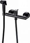 Смеситель с гигиеническим душем Bravat D9141BW-RUS черный