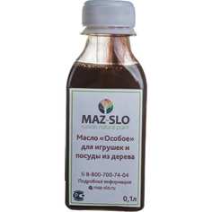 Масло для игрушек и посуды из дерева MAZ-SLO