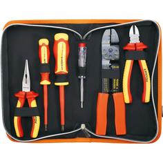 Набор инструментов для электромонажных работ Кратон