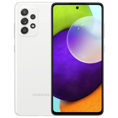 Смартфон Samsung Galaxy A52 128 ГБ белый