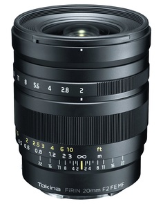 Объектив Tokina FIRIN 20mm F2 FE MF для Sony