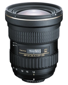 Объектив Tokina AT-X 14-20 F2.0 PRO DX C/AF для Canon