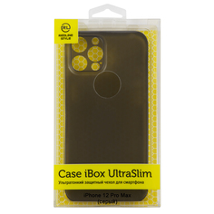 Чехол накладка iBox UltraSlim для Apple iPhone 12 Pro Max (серый)