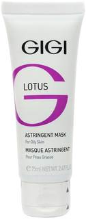 Маска поростягивающая для жирной кожи GIGI Lotus Beauty Astringent Mask 75 мл 12560