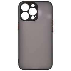 Чехол накладка UNBROKE matt&color case with camera protection для iPhone 13 Pro, черная