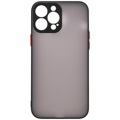 Чехол накладка UNBROKE matt&color case with camera protection для iPhone 13 Pro Max, черная