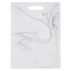 Доски разделочные доска разделочная ATTRIBUTE Marble White 27,5х36,5см прямоугольная пластик