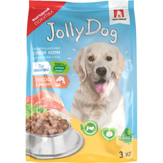 Корм для собак Зоогурман Jollydog с лососем и рисом 3 кг