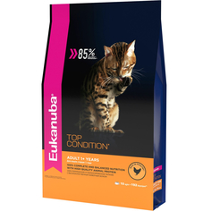 Корм для кошек Eukanuba с домашней птицей 400 г