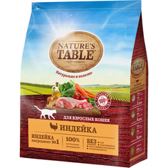 Корм для кошек Natures Tablе Индейка 1,1 кг Nature's Table