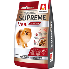 Корм для собак Зоогурман Supreme с телятиной 1,2 кг