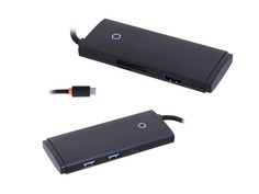 Хаб USB Baseus Lite Series 6-Port Type-C HUB Type-C - HDMI+2xUSB 3.0+Type-C Data+SD/TF Black WKQX050001