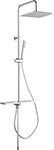 Душевая стойка Aquanet Pragmatic S AF430-70-S-C, с полочкой хром (AF430-70-S-C)