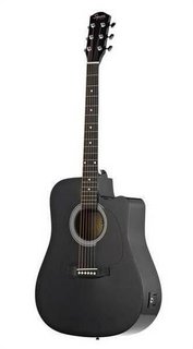FENDER SQUIER SA-105CE Black