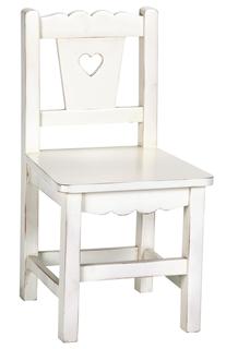 Стул детский нордик (инлавка) белый 31x58x30 см.