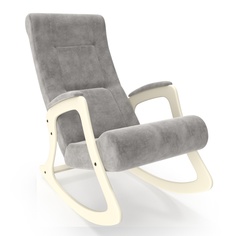Кресло-качалка модель 2 (комфорт) серый 58x107x90 см.