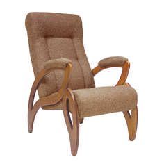 Кресло для отдыха модель 51 (комфорт) коричневый 57x99x87 см.