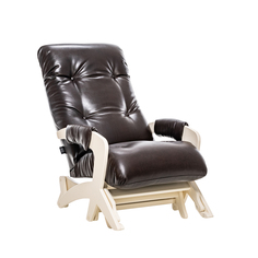 Кресло-глайдер твист (комфорт) коричневый 60x93x107 см.
