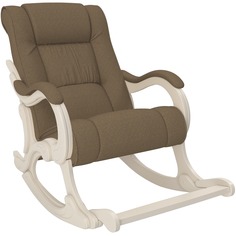 Кресло-качалка модель 77 (комфорт) коричневый 67x98x135 см.
