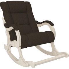 Кресло-качалка модель 77 (комфорт) коричневый 67x98x135 см.