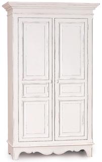 Шкаф платяной нордик (инлавка) белый 120x200x59 см.