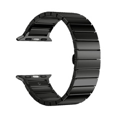 Ремешок Deppa Band Steel для Apple Watch 38/40 mm нержавеющая сталь черный