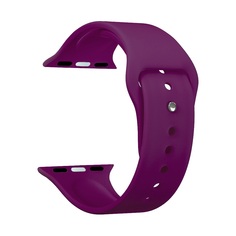 Ремешок Deppa Band Silicone для Apple Watch 42/44 mm силиконовый бургунди