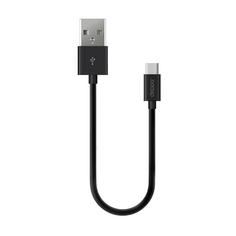Дата-кабель Deppa USB-A - USB-C, USB 2.0, 2.4A, 3м, черный 72314