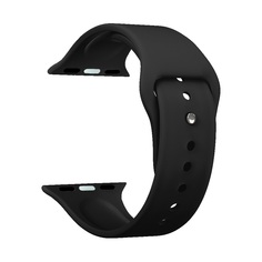 Ремешок Deppa Band Silicone для Apple Watch 42/44 mm силиконовый черный