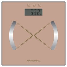 Весы напольные электронные, National, NB-BS18192, до 180 кг, с функцией измерения жира, жидкости, костной ткани