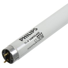 Лампа люминесцентная G13, 36 Вт, 4100 К, T8, Philips, TL-D