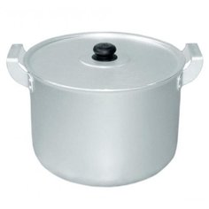 Кастрюля алюминий, 4.5 л, с крышкой, Калитва, 14045