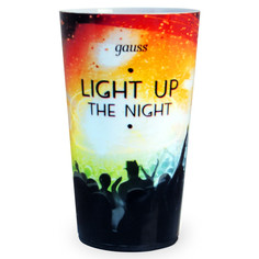Disco проекторы светодиодные стакан с подсветкой GAUSS LCUP Party 3хLR44 LED