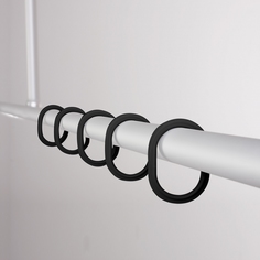 Кольца для штанги Ridder Wien черные комплект из 12 предметов