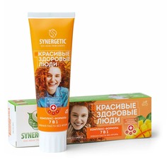 Паста зубная Synergetic Комплекс-формула 7 в 1 манго/мята 100 г