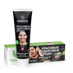 Паста зубная Synergetic Природное отбеливание уголь/мята 100 г