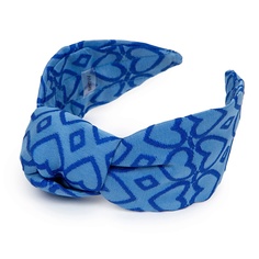 Ободок с узлом "Сердечки" Shovv