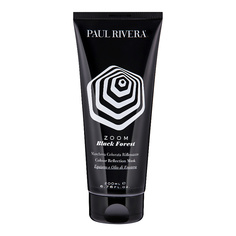 Тонирующая маска для окрашенных и натуральных волос черная Black Forest Paul Rivera