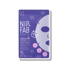 Маска для лица тканевая с ретинолом RENEW RETINOL FIX SHEET MASK Nip+Fab