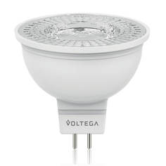Лампочка Лампа светодиодная Voltega GU5.3 4W 2800К полусфера прозрачная VG2-S1GU5.3warm4W 6949