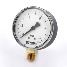 Манометр радиальный 1/4" х 63/10 Bar Watts F+R200 10007724