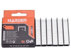 Скобы для степлера Harden тип 53 0.7x6x11.3mm 1000 штук 620836