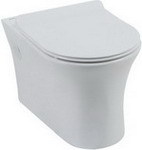 Унитаз Aquanet Rimless Roll-W CL-12249D белый глянец